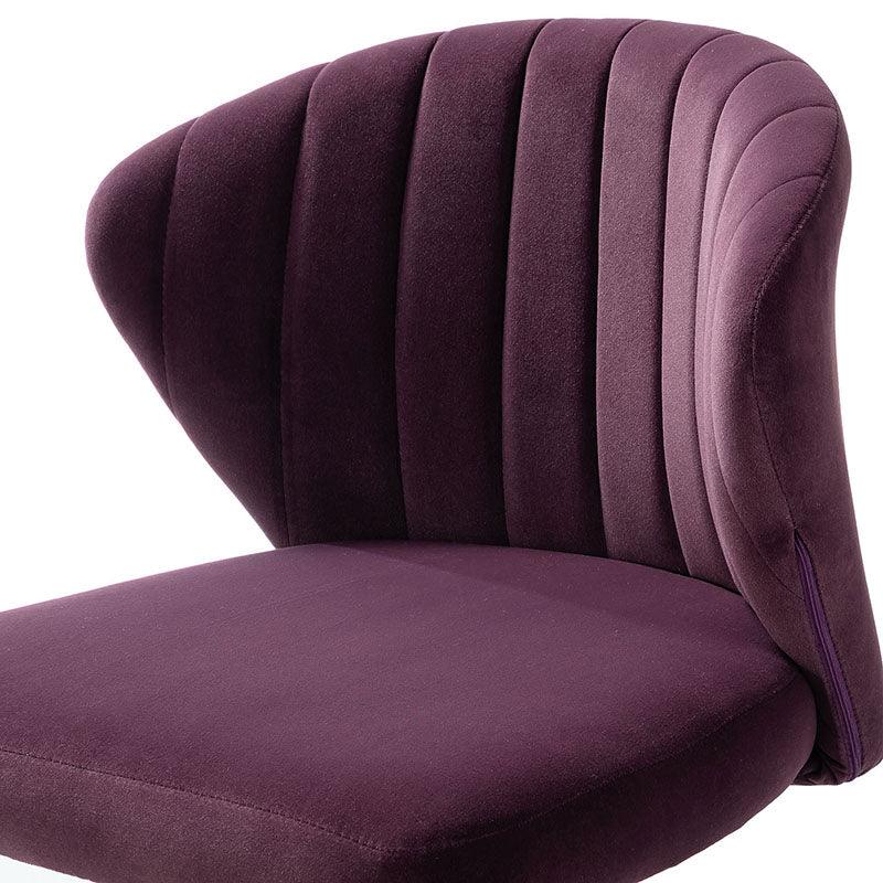 Chandra Velvet Office Chair