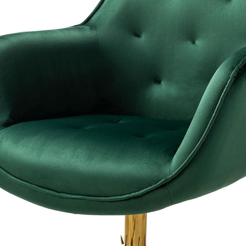 Jovida Velvet Tufted Office Chair