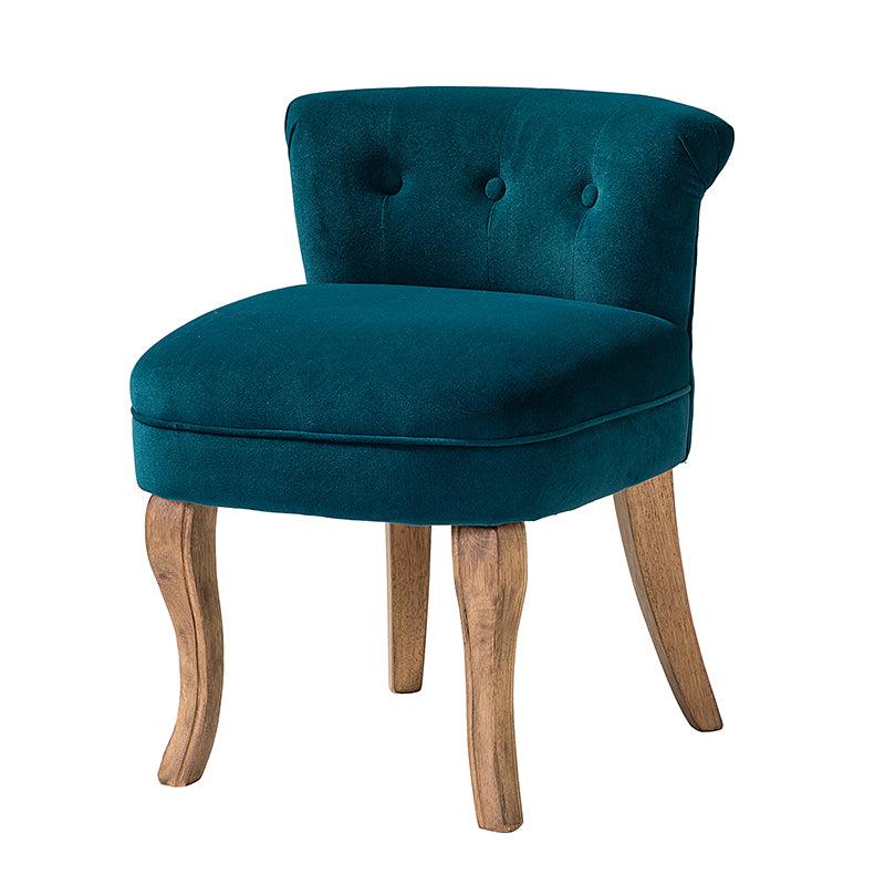Moises Velvet Vanity Stool