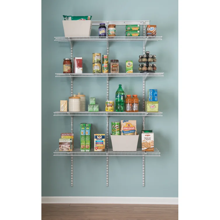 ShelfTrack 80" H x 48" W x 16.75" D Pantry Shelving Unit