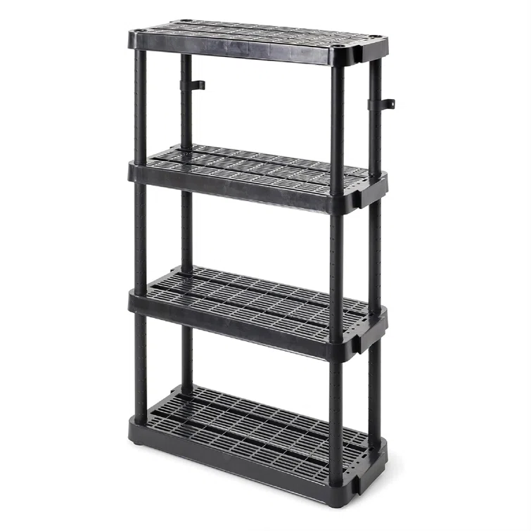 32'' W Plastic Shelving Unit