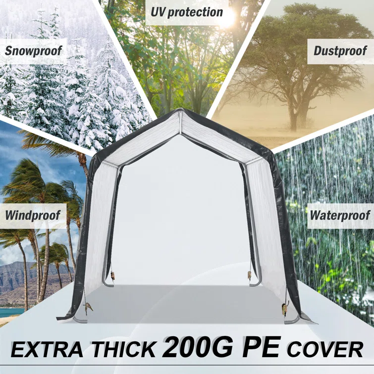 Polypropylene Portable Storage Shed