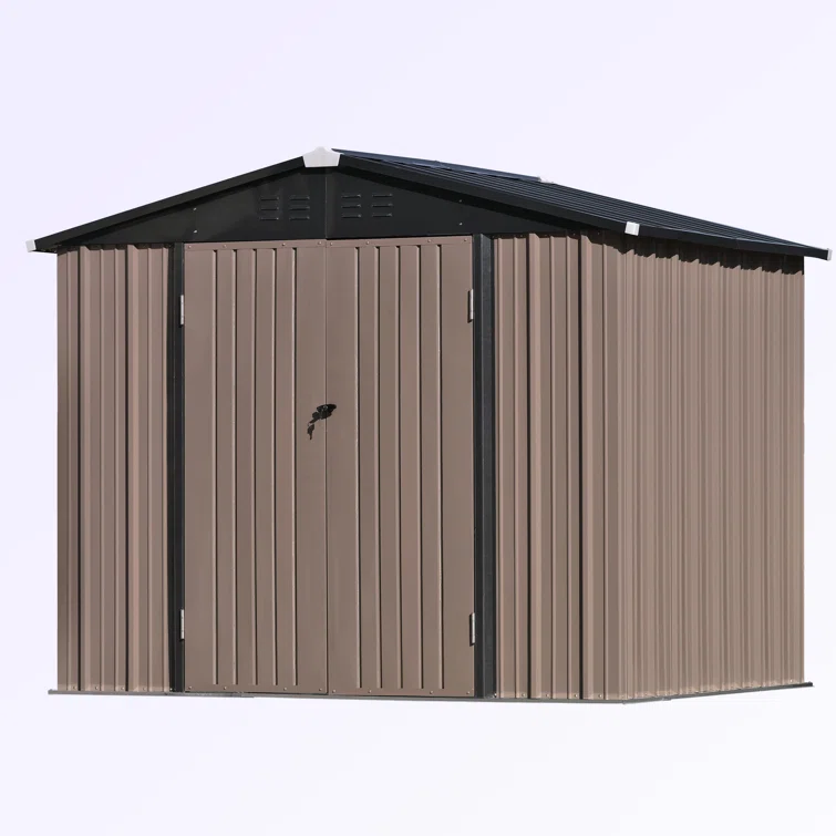 8 ft. W x 6 ft. D Tool Shed