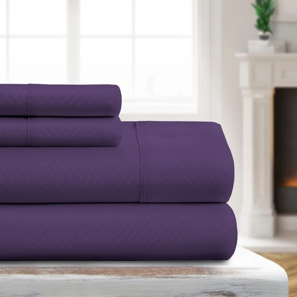 Luxury Ultra Soft Chevron Sheet Set by Simply Soft
