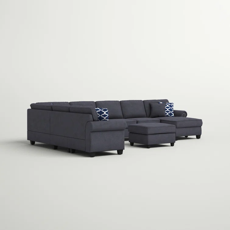 Ketterer 8 - Piece Upholstered Sectional