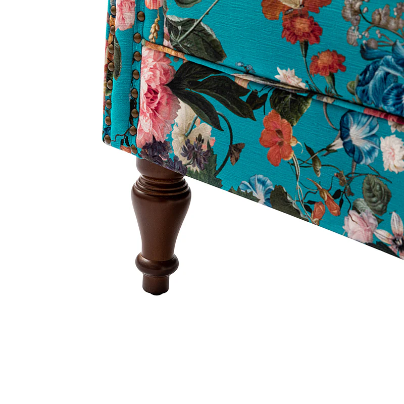 Felix Armchair with Spindle Legs