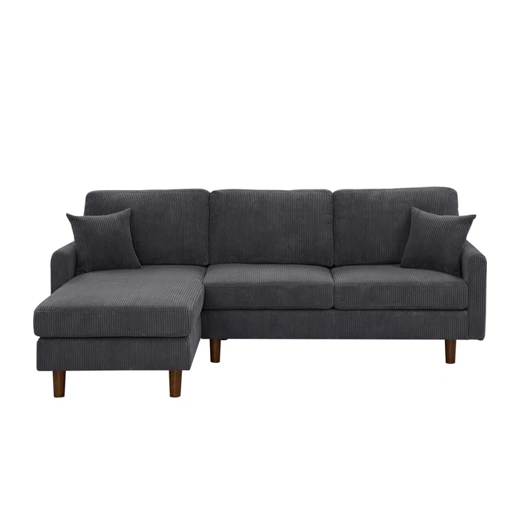 Maicee 2 - Piece Corduroy Sectional