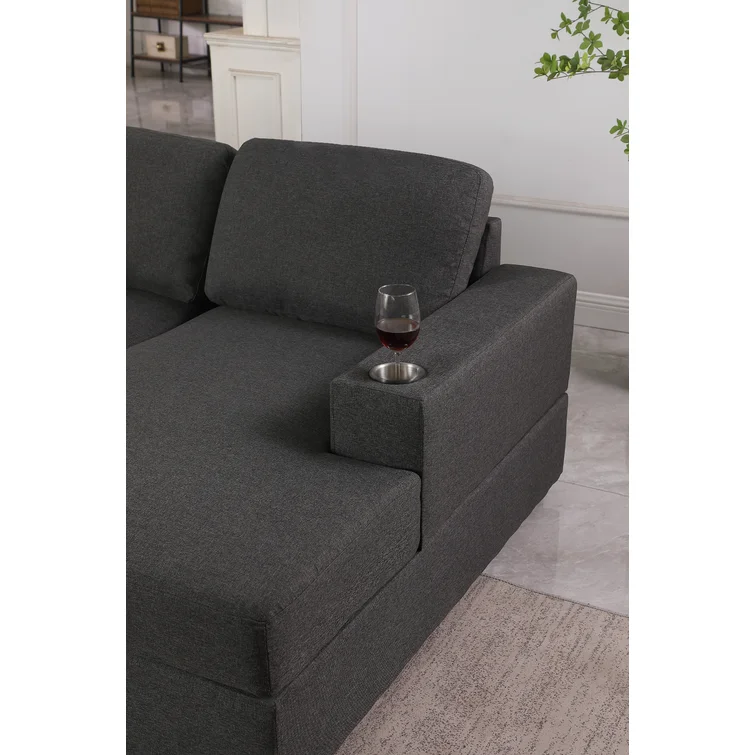 Redwater 6 - Piece Upholstered Sectional
