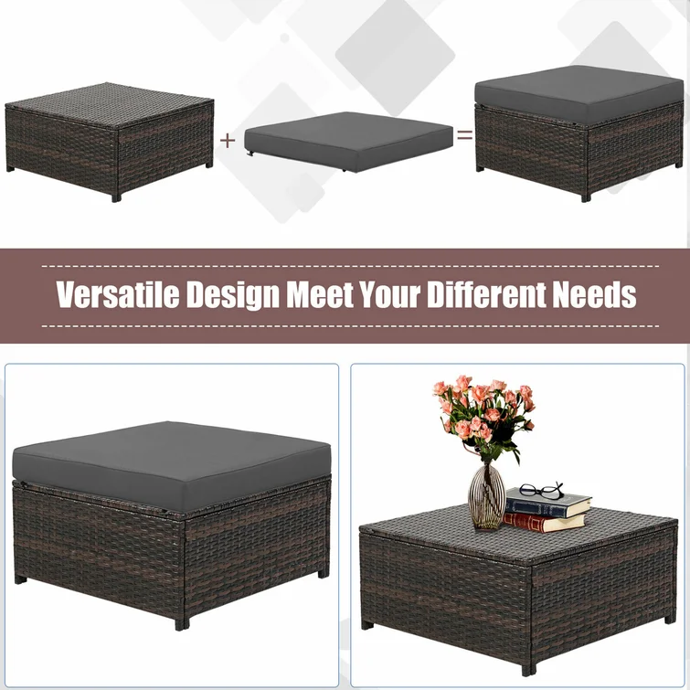 Langston 6 - Person Outdoor Seating Group with Cushions
