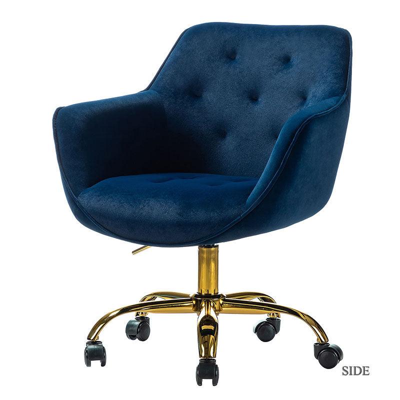 Jovida Velvet Tufted Office Chair