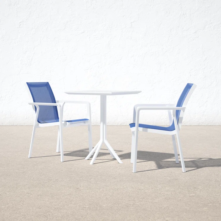 Farrah 2 - Person Square Outdoor Dining Set