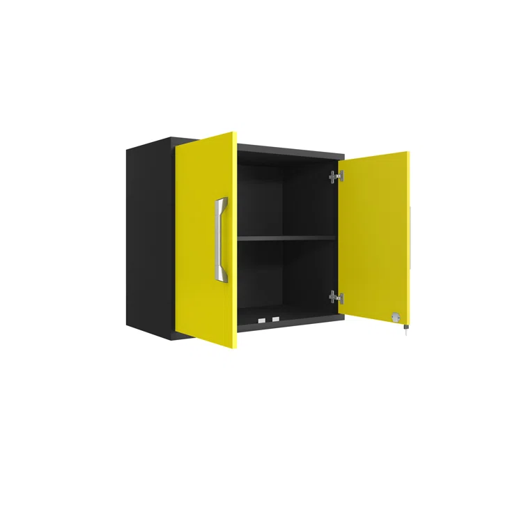 Aseem 3 Piece Single Storage Cabinet ( 25.59'' H x 85.05'' W x 14.96'' D)<!-- --> <!-- -->(Set of 3)