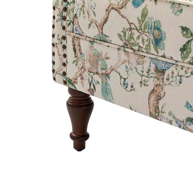 Felix Armchair with Spindle Legs