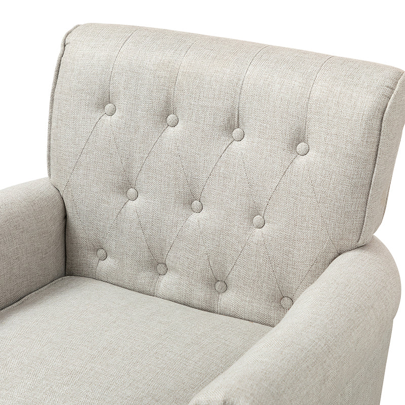 Gwendolyn Upholstered Swivel Armchair