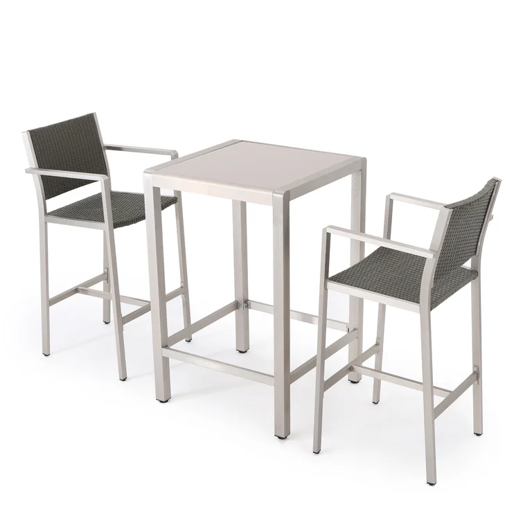 Caggiano 2 - Person Square Outdoor Dining Set