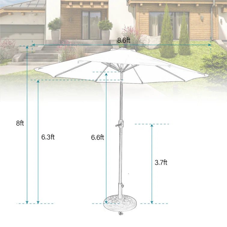 Alyah 4 - Person Square Outdoor Dining Set