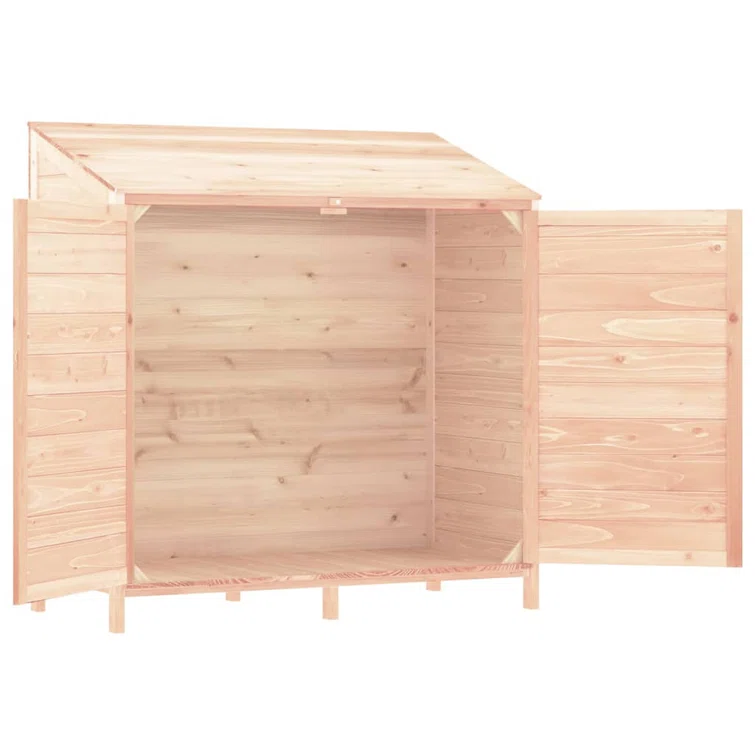 VidaXL Outdoor Storage Shed Garden Shed Wooden Storage Shed Solid Fir Wood