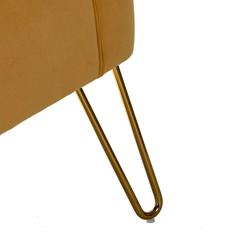 Ainhoa Velvet Tufted Back Side Chair