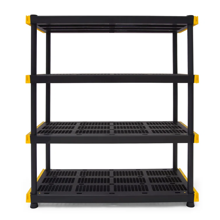 Micalah 48'' W Plastic Shelving Unit