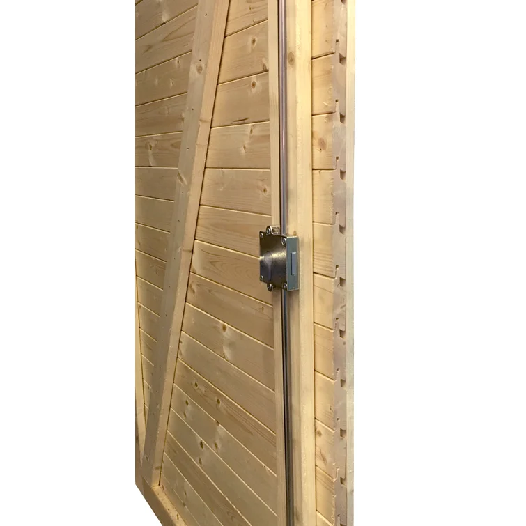 7 ft. x 4 ft. Solid Wood Horizontal Bike Shed