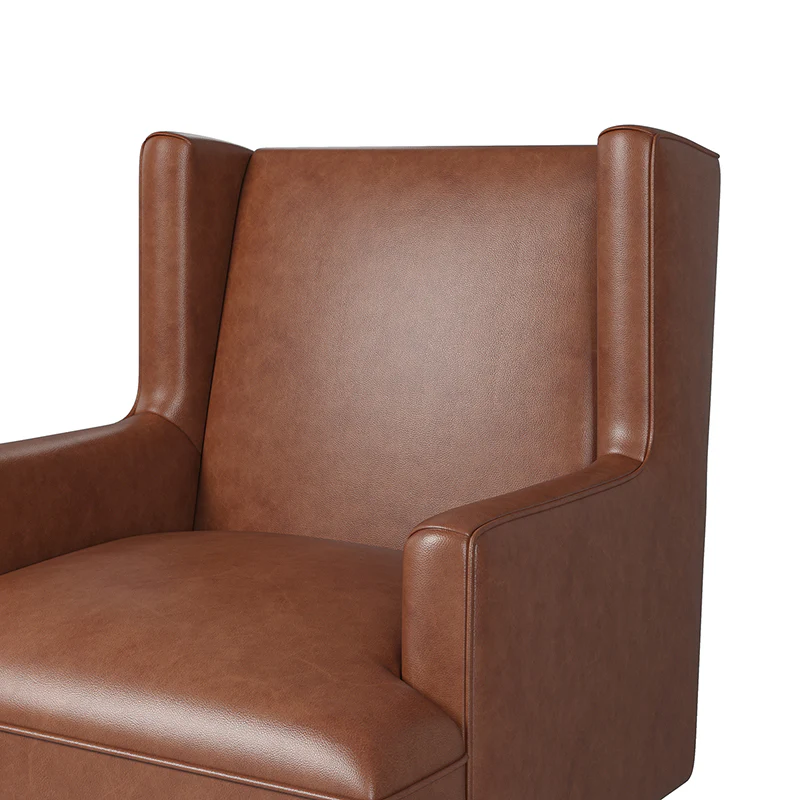 Gregor Vegan Leather Accent Chair