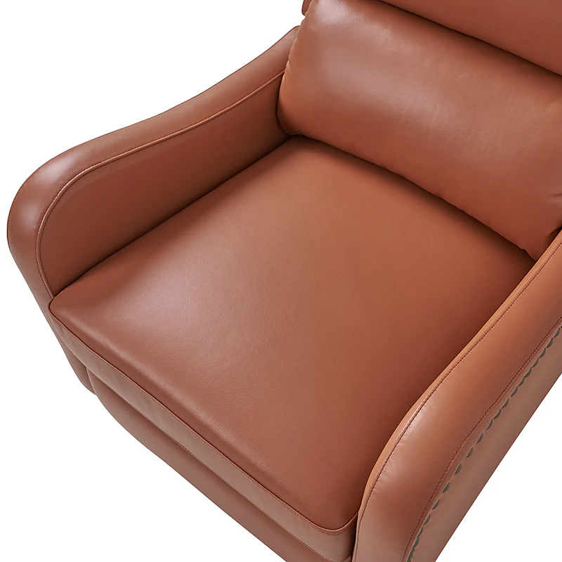 Deliat Genuine Leather Rocker Recliner