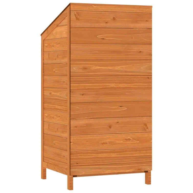 VidaXL Outdoor Storage Shed Garden Shed Wooden Storage Shed Solid Fir Wood