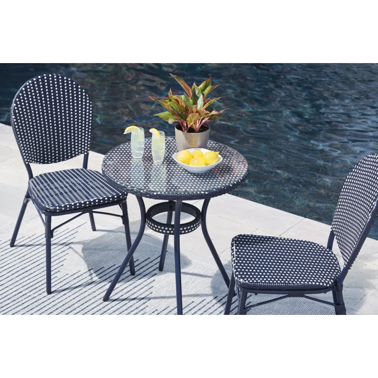 Drelan 2 - Person Round Outdoor Dining Set