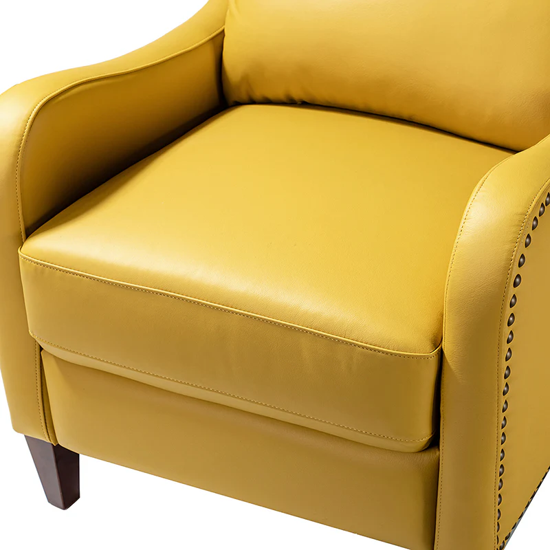 Deliat Genuine Leather Rocker Recliner