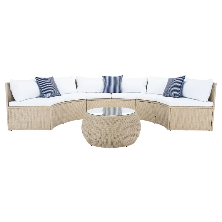 Cabble 6 - Person Outdoor Seating Group with Cushions
