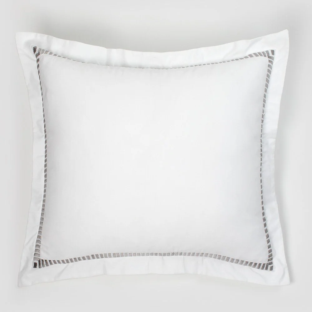 Savona Sham, Grey, Standard