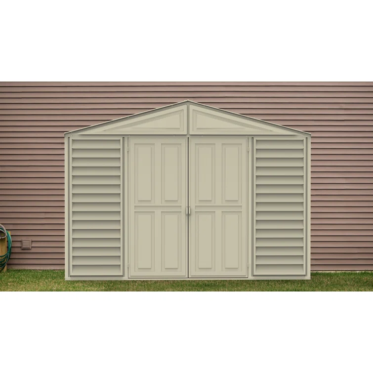 WoodBridge 10.5 ft. W x 2.8 ft. D Plastic