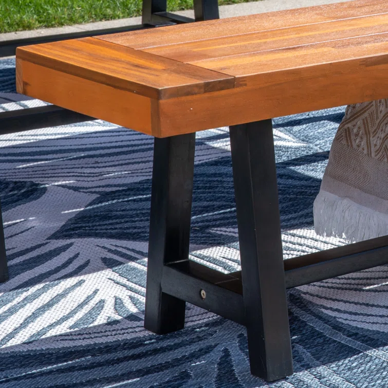 Jemira 3 - Person Rectangular Outdoor Dining Set