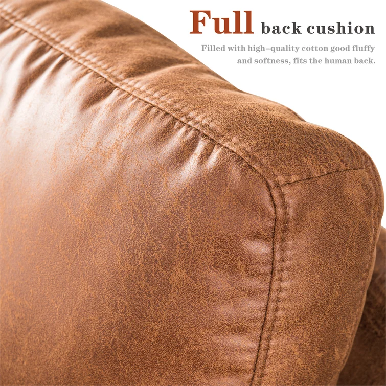 Mckenny 2 - Piece Faux Leather Sectional
