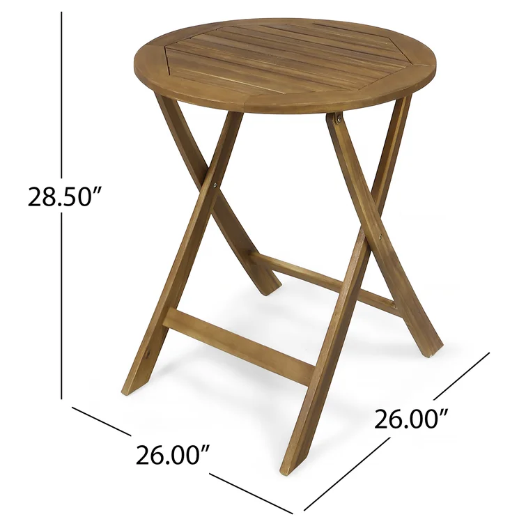 Rolston 2 - Person Round Outdoor Dining Set
