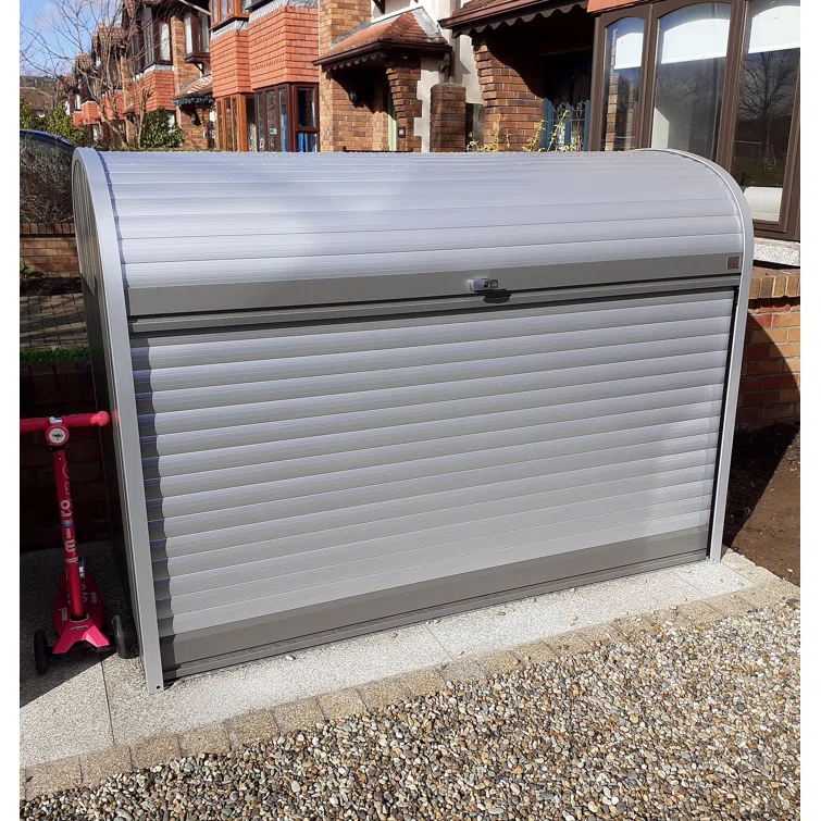 Biohort StoreMax 6 ft. W x 3 ft. D Metal Horizontal Bike Shed