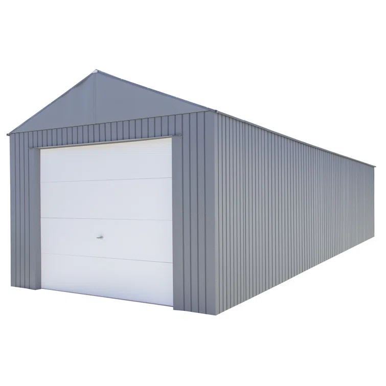 Everest 12 ft. W x 30 ft. D Metal Garage Shed