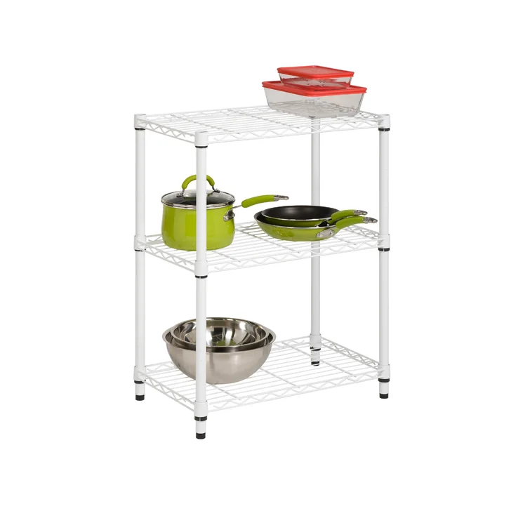 Wayfair Basics® Alexandrina 3-Tier Shelving Unit (30" H X 24" W X 14" D)