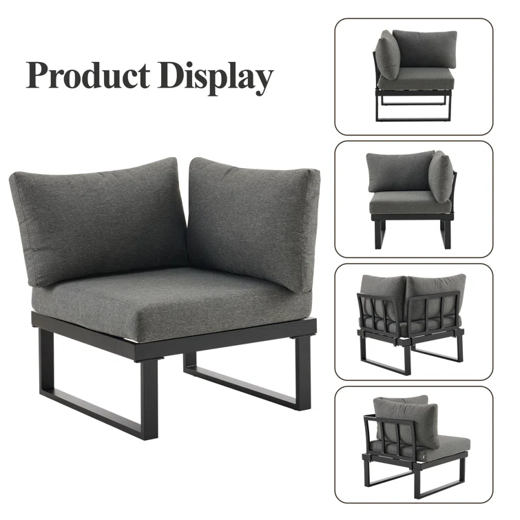 Ireona 5 - Person Outdoor Seating Group with Cushions
