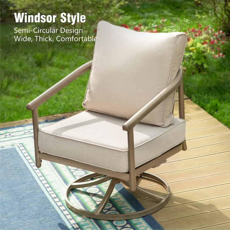 Tico 5 Piece Sofa Seating Group with Cushions