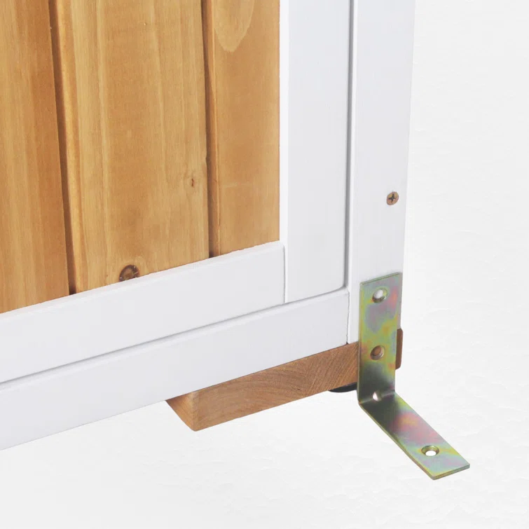 4 ft. W x 2 ft. D Wood Vertical Tool Shed