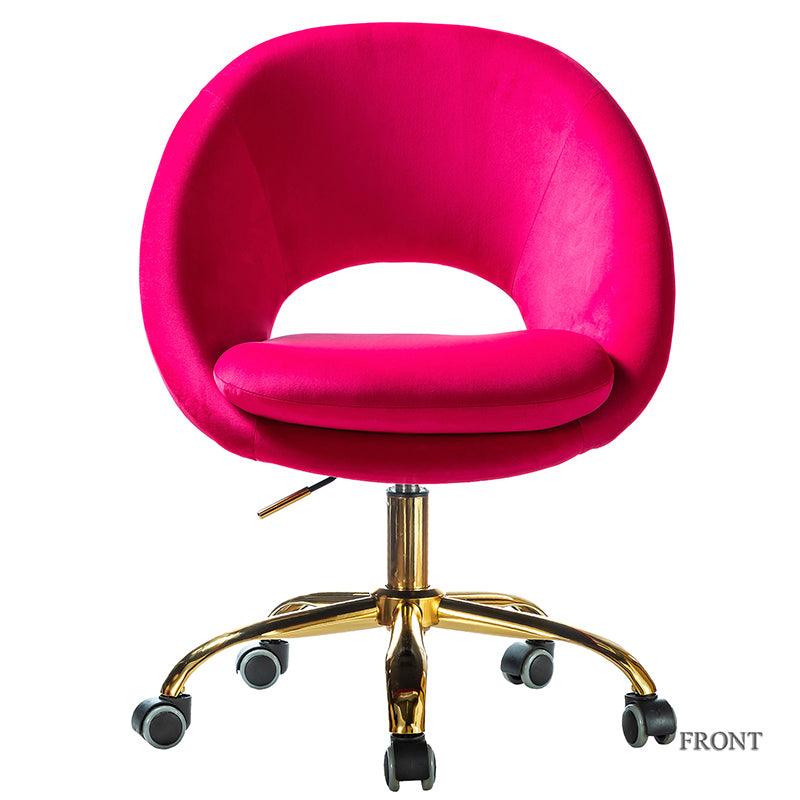 Ramona Velvet Upholstered Office Chair