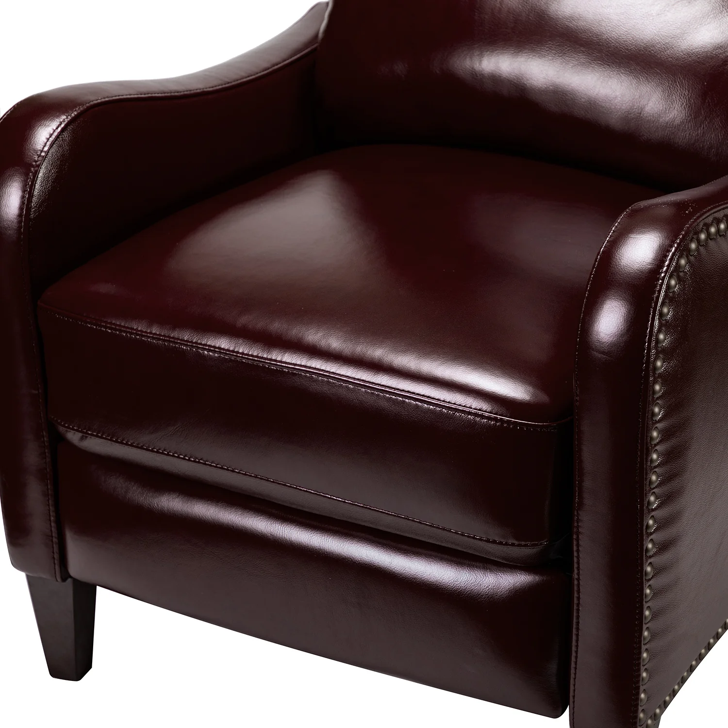 Deliat Genuine Leather Rocker Recliner