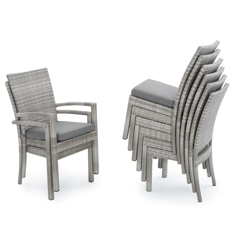 Sehrish 8 - Person Rectangular Outdoor Dining Set with Cushions