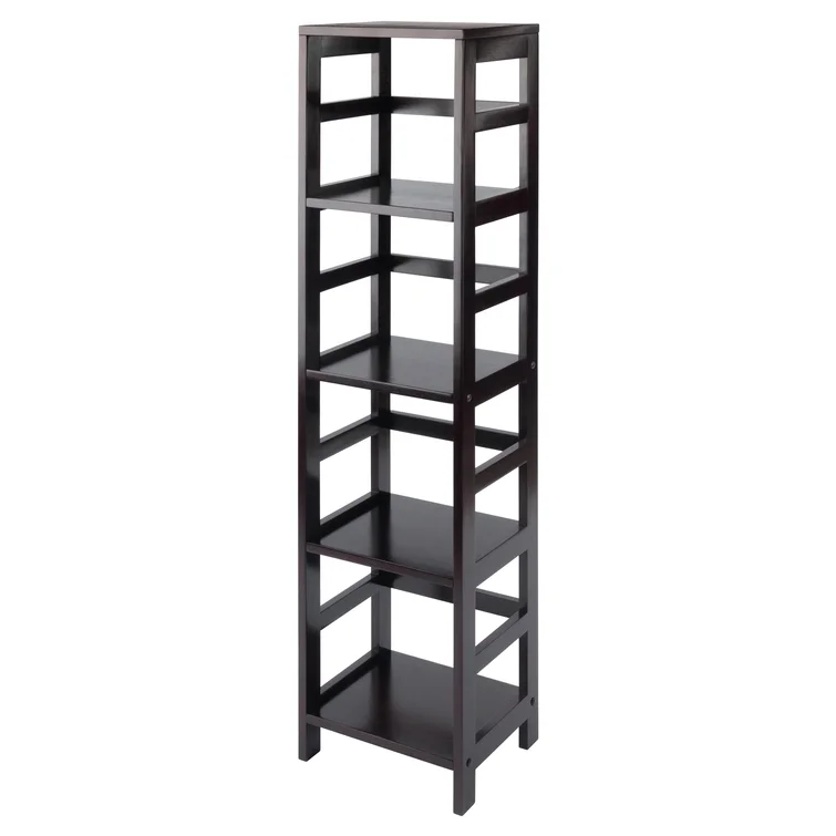 Eleia 13.39'' W Solid + Manufactured Wood Shelving Unit