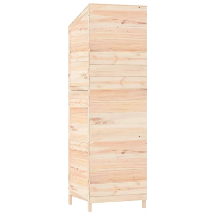 VidaXL Outdoor Storage Shed Garden Shed Wooden Storage Shed Solid Fir Wood