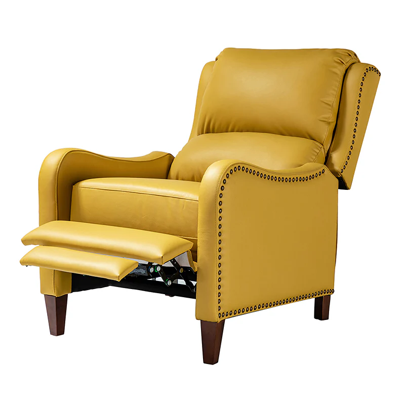 Deliat Genuine Leather Rocker Recliner