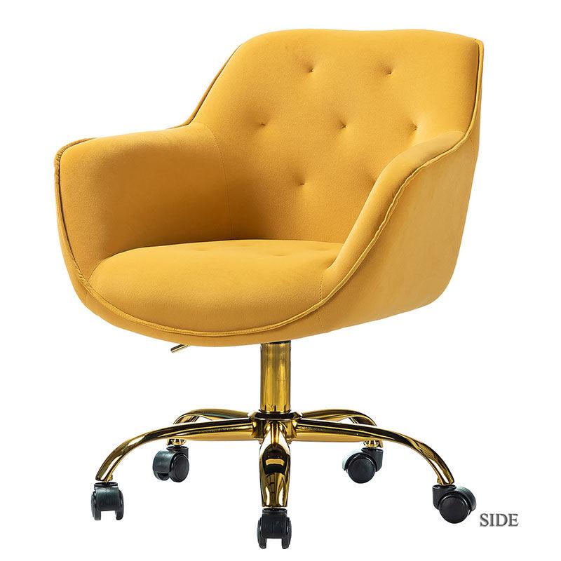 Jovida Velvet Tufted Office Chair