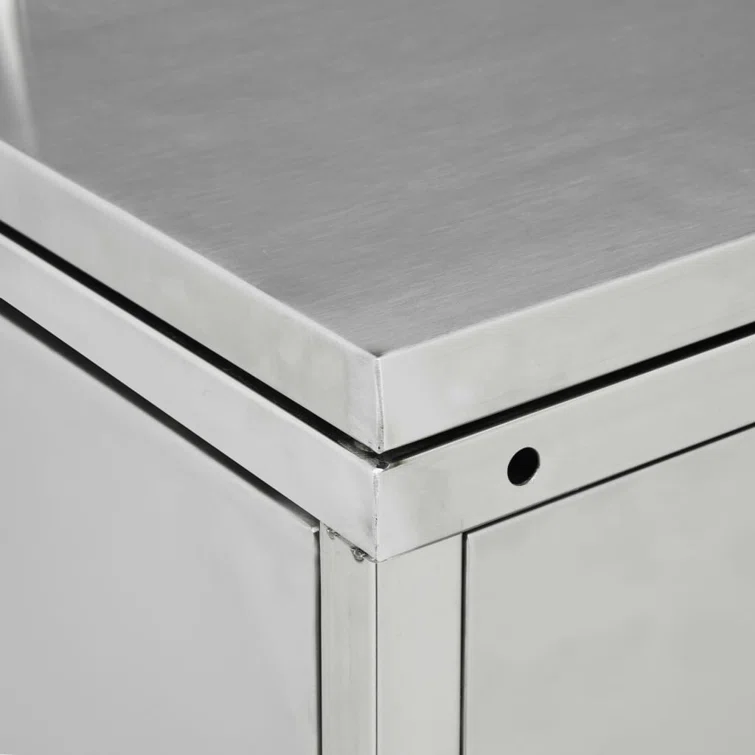 Garbage Can Storage Garbage Can Trash Can Enclosure Stainless Steel