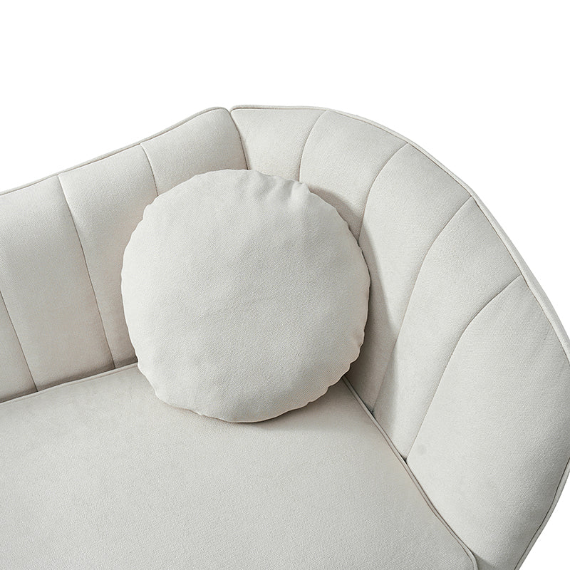 Emilio Contemporary Tufted Back Elegant and Comfortable Loveseat